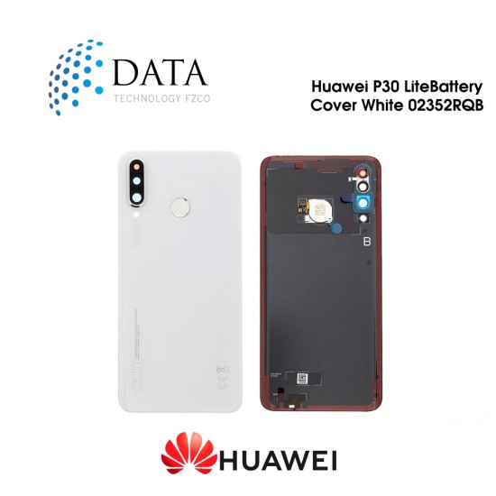 Huawei P30 Lite (MAR-LX1A MAR-L21A) Battery Cover Pearl White 02352RQB