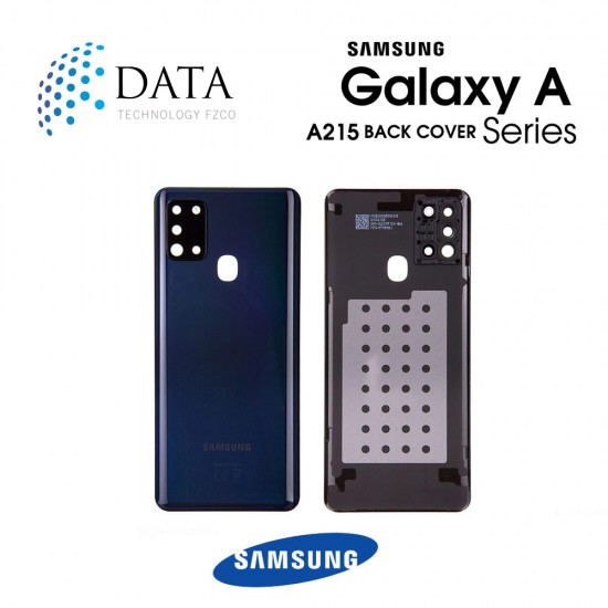 Samsung Galaxy A21 (SM-A215) Battery Cover Black GH82-22780A