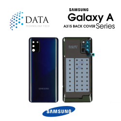 Samsung Galaxy A31 (SM-A315F) Battery Cover Prism Crush Black GH82-22338A