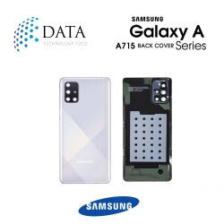 Samsung Galaxy A71 (SM-A715F) Battery Cover Prism Crush Silver GH82-22112B