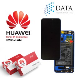 Huawei Honor 8X (JSN-L21) -LCD Display + Touch Screen + Battery Blue 02352EAQ