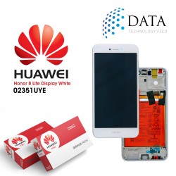 Huawei Honor 8 Lite -LCD Display + Touch Screen + Battery White 02351UYE