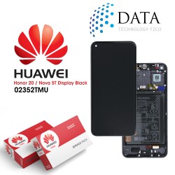 Huawei Honor 20/Nova 5T (2019)  LCD Display + Touch Screen + Battery - Black 02352TMU OR 02352SMP