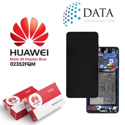 Huawei Mate 20 (HMA-L09, HMA-L29) -LCD Display + Touch Screen + Battery Midnight Blue 02352FQM