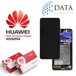 Huawei Mate 20 (HMA-L09, HMA-L29) -LCD Display + Touch Screen + Battery Twilight 02352FRA