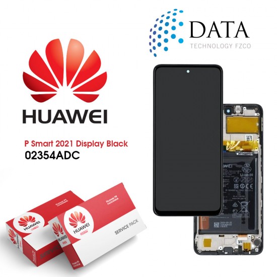 Huawei P smart (2021) / Y7A / Honor 10X Lite LCD Display + Touch Screen + Battery Black 02354ADC