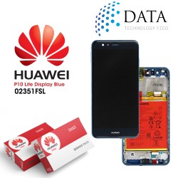 Huawei P10 Lite (WAS-L21) -LCD Display + Touch Screen + Battery Blue 02351FSL