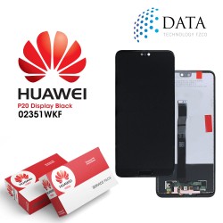 Huawei P20 (EML-L09, EML-L29) -LCD Display + Touch Screen Black 02351WKF