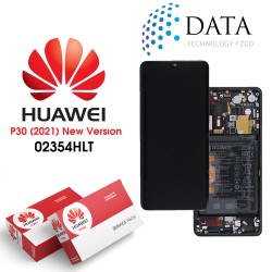 Huawei P30 (New Version 2021) -LCD Display + Touch Screen + Battery Black 02354HLT