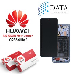 Huawei P30 (New Version 2021) -LCD Display + Touch Screen + Battery Breathing Crystal 02354HMF