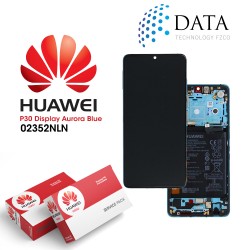 Huawei P30 (ELE-L09 ELE-L29) -LCD Display + Touch Screen + Battery Aurora Blue 02352NLN