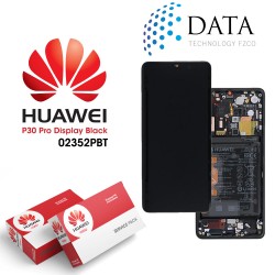 Huawei P30 Pro (VOG-L09 VOG-L29) -LCD Display + Touch Screen + Battery Black 02352PBT