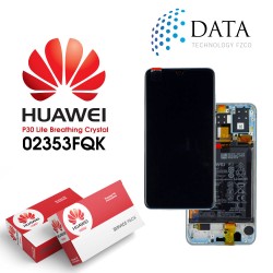 Huawei P30 Lite New Edition (MAR-L21BX) -LCD Display + Touch Screen + Battery Breathing Crystal 02353FQK
