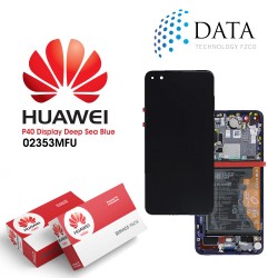 Huawei P40 (ANA-NX9 ANA-LX4) -LCD Display + Touch Screen + Battery Deep Sea Blue 02353MFU