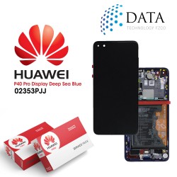 Huawei P40 Pro (ELS-NX9 ELS-N09) -LCD Display + Touch Screen + Battery Deep Sea Blue 02353PJJ