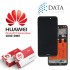 Huawei P8 Lite 2017 (PRA-L21) -LCD Display + Touch Screen + Battery Black 02351DYM