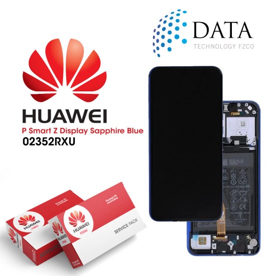 Huawei P smart Z (STK-L21) Y9 Prime 2019 (STK-L21) -LCD Display + Touch Screen + Battery Sapphire Blue 02352RXU