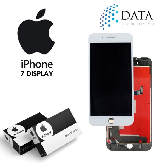 -LCD Display + Touch Screen White for iPhone 7