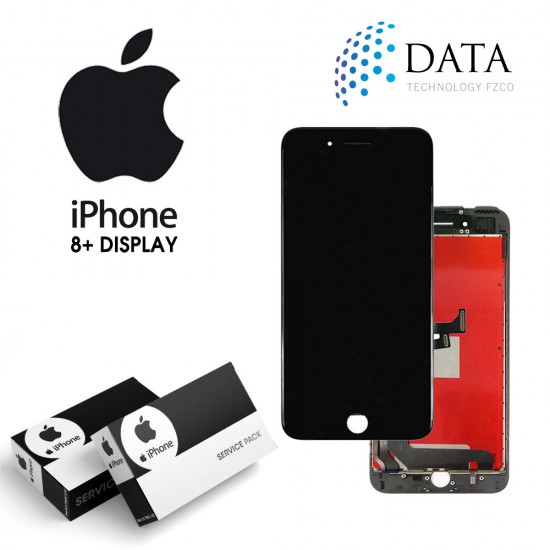 -LCD Display + Touch Screen Black for iPhone 8+ -LCD Display + Touch Screen Black for iPhone 8+