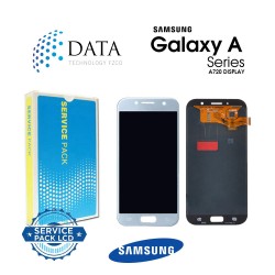 Samsung Galaxy A7 2017 (SM-A720F) -LCD Display + Touch Screen Blue GH97-19723C