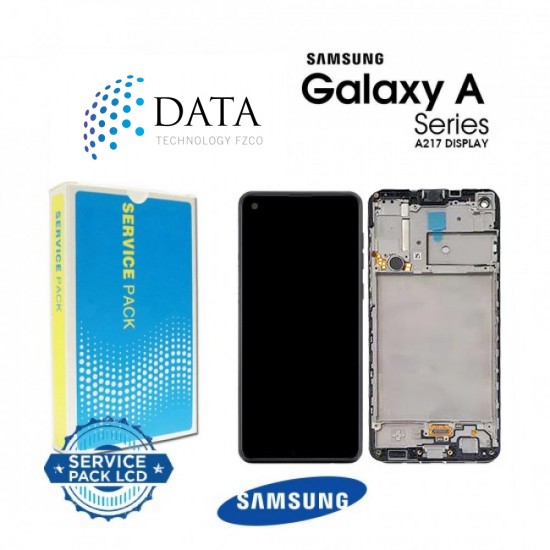 Samsung SM-A217 Galaxy A21s -LCD Display + Touch Screen Black ( With Frame ) GH82-24641A OR GH82-24642A OR GH82-23137A