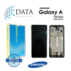 Samsung Galaxy SM-A528 (A52s 5G 21 ) -LCD Display + Touch Screen White + Btry GH82-26912D