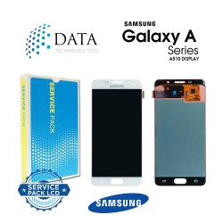 Samsung Galaxy A5 2016 (SM-A510F) -LCD Display + Touch Screen White GH97-18250A