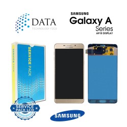 Samsung Galaxy A9 Pro 2016 (SM-A910F) -LCD Display + Touch Screen Gold GH97-18813A