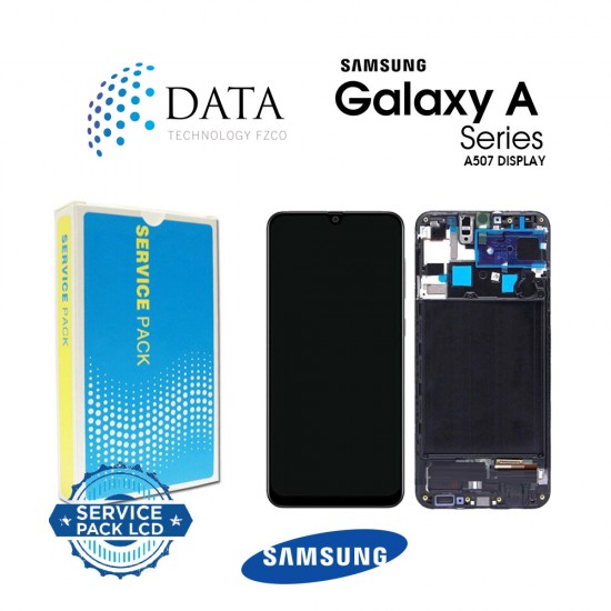 Samsung Galaxy A50S (SM-A507F) -LCD Display + Touch Screen Black GH82-21193A