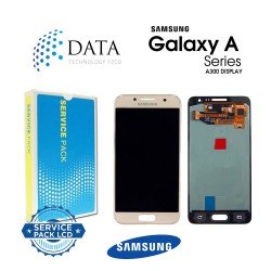 Samsung SM-A300 Galaxy A3 -LCD Display + Touch Screen - Pink - GH97-16747E