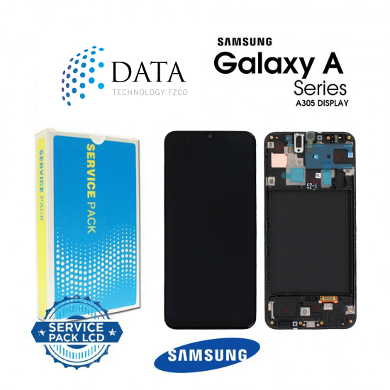 Samsung Galaxy A30 (SM-A305F) -LCD Display + Touch Screen Black GH82-19725A