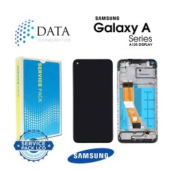 Samsung SM-A125 Galaxy A12 -LCD Display + Touch Screen Black - GH82-24491A OR GH82-24490A OR GH96-14116A