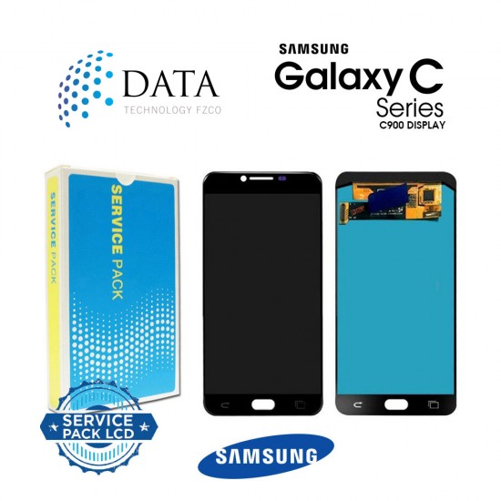Samsung Galaxy C9 Pro (SM-C900F) -LCD Display + Touch Screen Black GH97-19624B