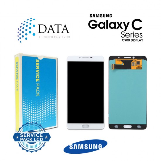 Samsung Galaxy C9 Pro (SM-C900F) -LCD Display + Touch Screen White GH97-19624A
