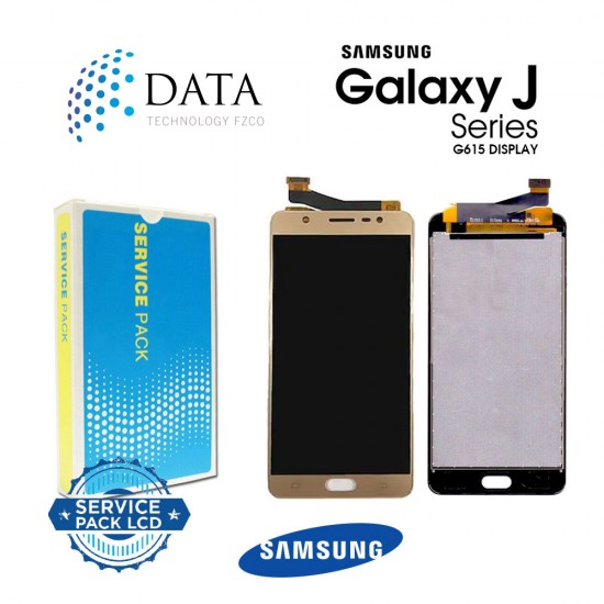Samsung SM-G615 Galaxy J7 Max -LCD Display + Touch Screen - Gold - GH96-10965A