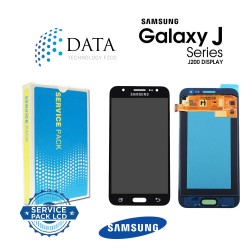 Samsung SM-J200 Galaxy J2 -LCD Display + Touch Screen - Black - GH97-17940C