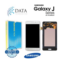 Samsung Galaxy J3 Pro (SM-J310F) -LCD Display + Touch Screen White GH97-18977A