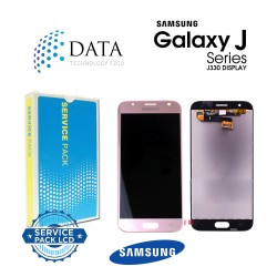 Samsung Galaxy J3 2017 (SM-J330F) -LCD Display + Touch Screen Pink GH96-10991A
