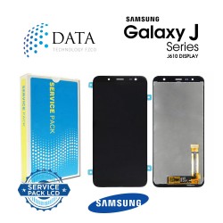 Samsung Galaxy J6+ 2018 / J4+ (SM-J610F - J415 ) -LCD Display + Touch Screen Black GH97 -22582A