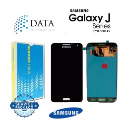 Samsung Galaxy J7 (SM-J700F) -LCD Display + Touch Screen Black GH97-17670C