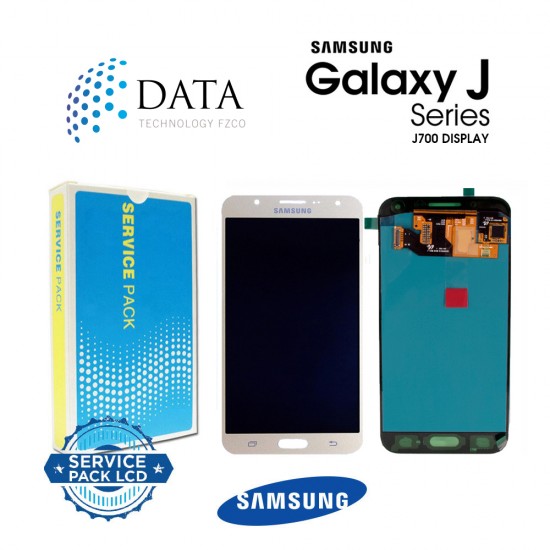 Samsung Galaxy J7 (SM-J700F) -LCD Display + Touch Screen Gold GH97-17670B
