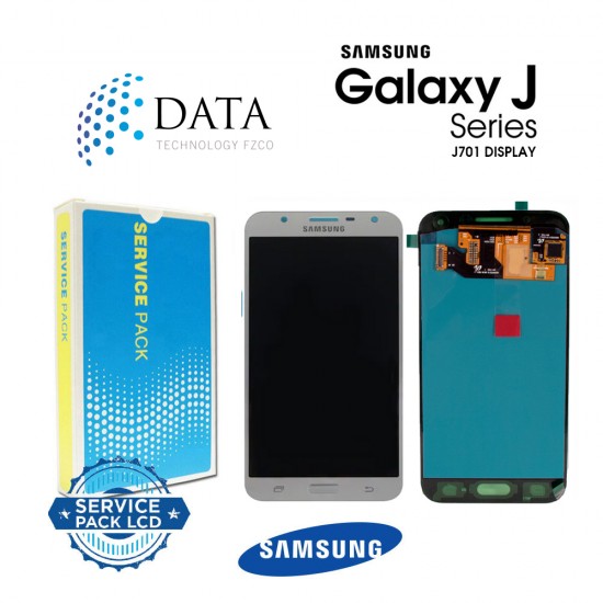 Samsung Galaxy J7 Nxt (SM-J701F) -LCD Display + Touch Screen Silver GH97-20904C