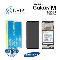 Samsung Galaxy M32s ( SM-M325F 2021 ) -LCD Display + Touch Screen Black GH82-26193A OR GH82-25981A