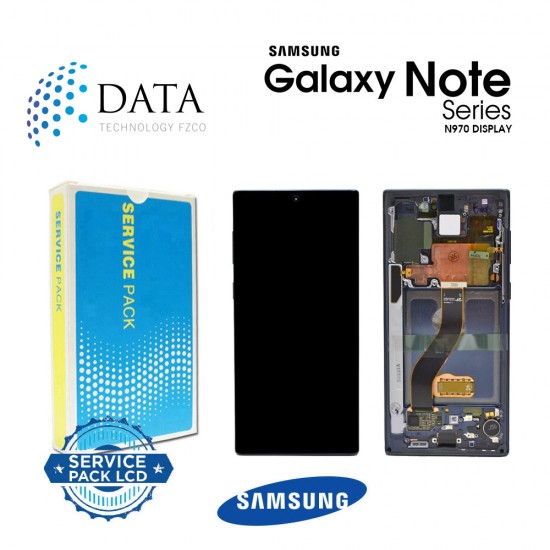 Samsung SM-N970 Galaxy Note 10 -LCD Display + Touch Screen - Aura Black - GH82-20818A OR GH82-20817A Samsung SM-N970 Galaxy Note 10 -LCD Display + Touch Screen - Aura Black - GH82-20818A OR GH82-20817A