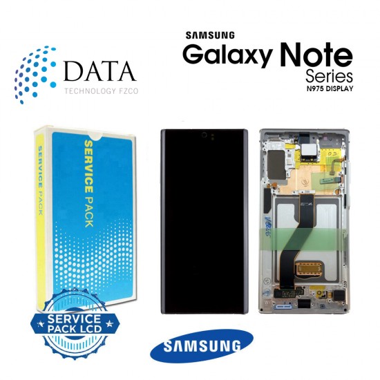 Samsung SM-N975 Galaxy Note 10+ / Note 10 Plus -LCD Display + Touch Screen - Aura White - GH82-20838B OR GH82-20900B