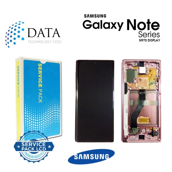 Samsung SM-N970 Galaxy Note 10 -LCD Display + Touch Screen - Aura Pink - GH82-20818F OR GH82-20817F Samsung SM-N970 Galaxy Note 10 -LCD Display + Touch Screen - Aura Pink - GH82-20818F OR GH82-20817F