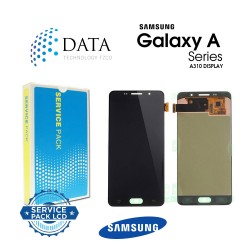 Samsung SM-A310 Galaxy A3 (2016) -LCD Display + Touch Screen - Black / Gold - GH97-18249B OR GH97-19803B
