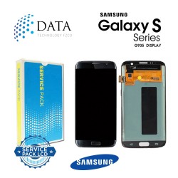 Samsung Galaxy S7 Edge (SM-G935F 2016 (No Frame) -LCD Display + Touch Screen Black GH96-09784A