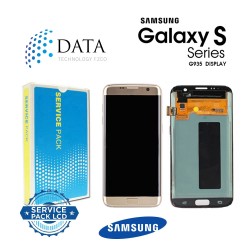 Samsung Galaxy S7 Edge (SM-G935F 2016 (No Frame) -LCD Display + Touch Screen Gold GH96-09785A
