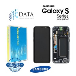 Samsung Galaxy S8 (SM-G950F) -LCD Display + Touch Screen Black GH97-20457A OR GH97-20458A OR GH97-20473A OR GH97-20629A